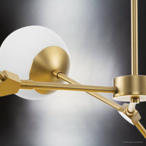Urban Ambiance - Chandelier - UHP4981 Minimalist Indoor Chandelier, 5 - 7/8''H x 50
