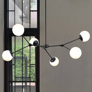 Urban Ambiance - Chandelier - UHP4982 Minimalist Indoor Chandelier, 5 - 7/8''H x 50