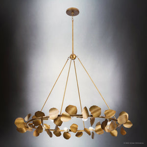 Urban Ambiance - Chandelier - UHP4993 Eclectic Indoor Chandelier, 30''H x 38