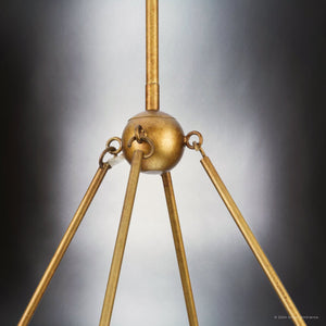 Urban Ambiance - Chandelier - UHP4993 Eclectic Indoor Chandelier, 30''H x 38