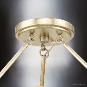 Urban Ambiance - Ceiling Light - UHP4998 Eclectic Indoor Ceiling Light, 14 - 1/2''H x 28