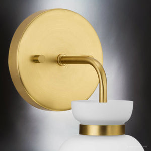 Urban Ambiance - Bath Light - UHP5001 Minimalist Indoor Bath Light, 11''H x 6 - 5/8