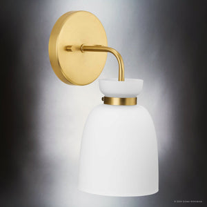 Urban Ambiance - Bath Light - UHP5001 Minimalist Indoor Bath Light, 11''H x 6 - 5/8