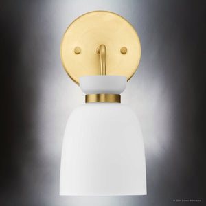 Urban Ambiance - Bath Light - UHP5001 Minimalist Indoor Bath Light, 11''H x 6 - 5/8