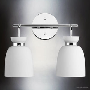 Urban Ambiance - Bath Light - UHP5003 Minimalist Indoor Bath Light, 11''H x 6 - 5/8