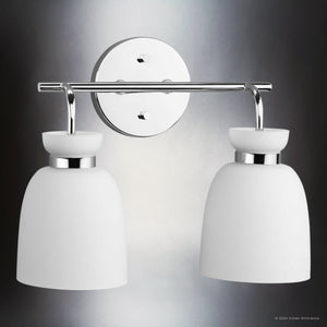 Urban Ambiance - Bath Light - UHP5003 Minimalist Indoor Bath Light, 11''H x 6 - 5/8