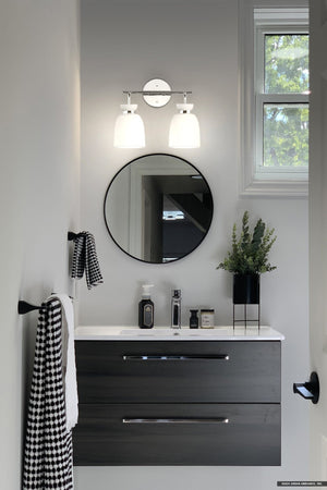 Urban Ambiance - Bath Light - UHP5003 Minimalist Indoor Bath Light, 11''H x 6 - 5/8