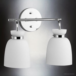 Urban Ambiance - Bath Light - UHP5003 Minimalist Indoor Bath Light, 11''H x 6 - 5/8