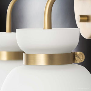 Urban Ambiance - Bath Light - UHP5004 Minimalist Indoor Bath Light, 11''H x 6 - 5/8