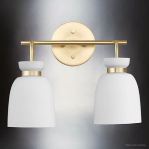 Urban Ambiance - Bath Light - UHP5004 Minimalist Indoor Bath Light, 11''H x 6 - 5/8