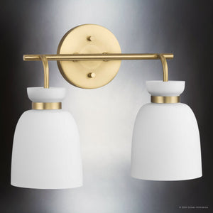 Urban Ambiance - Bath Light - UHP5004 Minimalist Indoor Bath Light, 11''H x 6 - 5/8