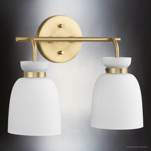 Urban Ambiance - Bath Light - UHP5004 Minimalist Indoor Bath Light, 11''H x 6 - 5/8