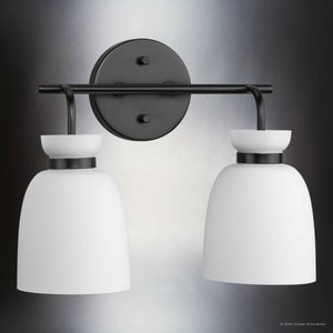 Urban Ambiance - Bath Light - UHP5005 Minimalist Indoor Bath Light, 11''H x 6 - 5/8