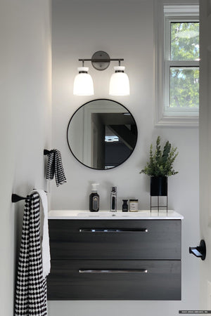 Urban Ambiance - Bath Light - UHP5005 Minimalist Indoor Bath Light, 11''H x 6 - 5/8