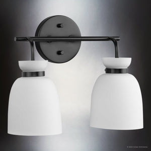 Urban Ambiance - Bath Light - UHP5005 Minimalist Indoor Bath Light, 11''H x 6 - 5/8