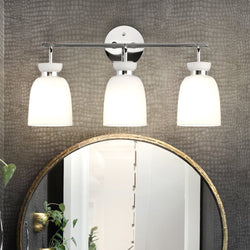 Urban Ambiance - Bath Light - UHP5006 Minimalist Indoor Bath Light, 11''H x 6 - 5/8"W x 22''D, Polished Chrome Finish, Underwood Collection - 