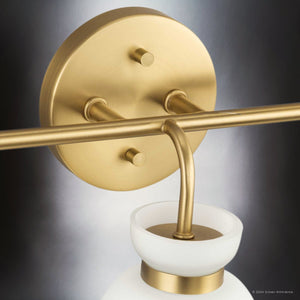 Urban Ambiance - Bath Light - UHP5007 Minimalist Indoor Bath Light, 11''H x 6 - 5/8