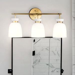 Urban Ambiance - Bath Light - UHP5007 Minimalist Indoor Bath Light, 11''H x 6 - 5/8