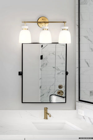 Urban Ambiance - Bath Light - UHP5007 Minimalist Indoor Bath Light, 11''H x 6 - 5/8