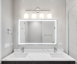 Urban Ambiance - Bath Light - UHP5009 Minimalist Indoor Bath Light, 11''H x 6 - 5/8