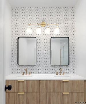Urban Ambiance - Bath Light - UHP5010 Minimalist Indoor Bath Light, 11''H x 6 - 5/8