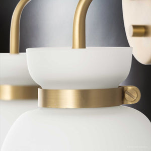 Urban Ambiance - Bath Light - UHP5010 Minimalist Indoor Bath Light, 11''H x 6 - 5/8