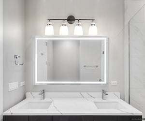 Urban Ambiance - Bath Light - UHP5011 Minimalist Indoor Bath Light, 11''H x 6 - 5/8