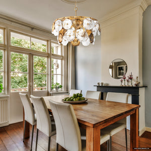 Urban Ambiance - Chandelier - UHP5020 Vintage Indoor Chandelier, 20 - 1/2''H x 27