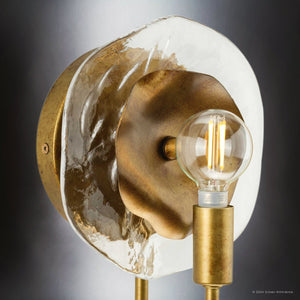 Urban Ambiance - Wall Sconce - UHP5023 Glam Indoor Wall Sconce, 9 - 1/4''H x 4 - 7/8