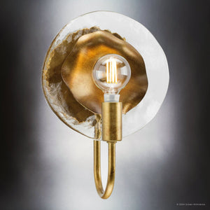 Urban Ambiance - Wall Sconce - UHP5023 Glam Indoor Wall Sconce, 9 - 1/4''H x 4 - 7/8