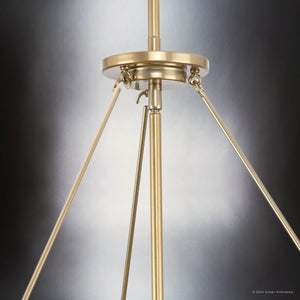 Urban Ambiance - Chandelier - UHP5030 Modern Rustic Indoor Chandelier, 20 - 3/4''H x 26