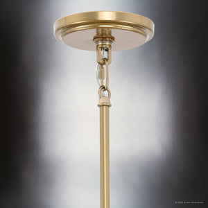 Urban Ambiance - Chandelier - UHP5031 Modern Rustic Indoor Chandelier, 26''H x 32
