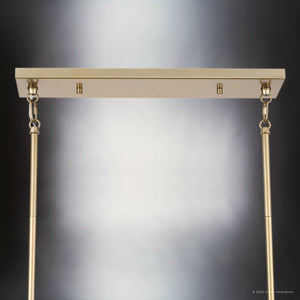 Urban Ambiance - Chandelier - UHP5032 Modern Rustic Indoor Chandelier, 6 - 1/2''H x 6