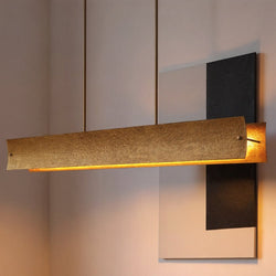 Urban Ambiance - Chandelier - UHP5032 Modern Rustic Indoor Chandelier, 6 - 1/2''H x 6"W x 54''D, Soft Gold Finish, Richmond Collection - 