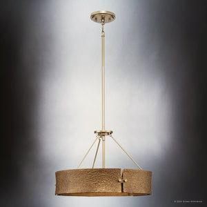 Urban Ambiance - Pendant - UHP5034 Modern Rustic Indoor Pendant, 13 - 3/8''H x 16 - 1/4