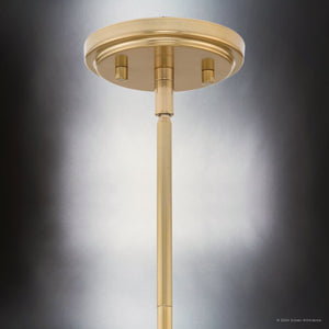 Urban Ambiance - Chandelier - UHP5041 Posh Indoor Chandelier, 11 - 1/4''H x 30