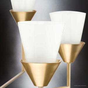 Urban Ambiance - Chandelier - UHP5043 Posh Indoor Chandelier, 14 - 3/8''H x 40