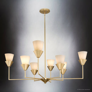 Urban Ambiance - Chandelier - UHP5043 Posh Indoor Chandelier, 14 - 3/8''H x 40