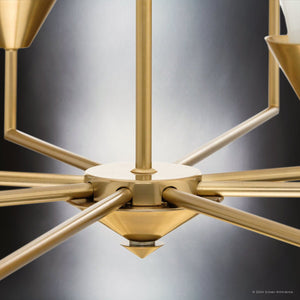 Urban Ambiance - Chandelier - UHP5043 Posh Indoor Chandelier, 14 - 3/8''H x 40