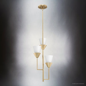Urban Ambiance - Pendant - UHP5047 Posh Indoor Pendant, 23 - 7/8''H x 12