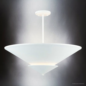 Urban Ambiance - Ceiling Light - UHP5050 Modern Indoor Ceiling Light, 10 - 3/4''H x 25