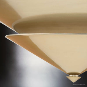 Urban Ambiance - Ceiling Light - UHP5051 Modern Indoor Ceiling Light, 10 - 3/4''H x 25