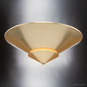 Urban Ambiance - Ceiling Light - UHP5051 Modern Indoor Ceiling Light, 10 - 3/4''H x 25