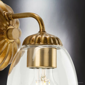 Urban Ambiance - Bath Light - UHP5061 French Country Indoor Bath Light, 8 - 1/2''H x 6 - 5/8