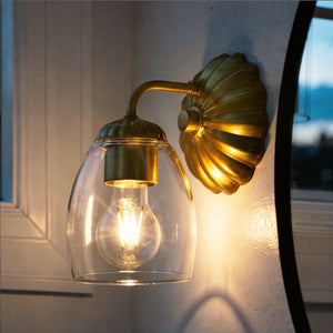 Urban Ambiance - Bath Light - UHP5061 French Country Indoor Bath Light, 8-1/2''H x 6-5/8