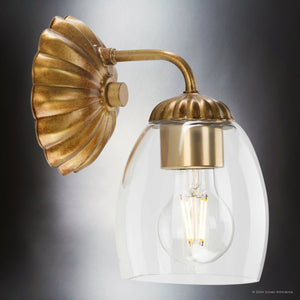Urban Ambiance - Bath Light - UHP5061 French Country Indoor Bath Light, 8 - 1/2''H x 6 - 5/8