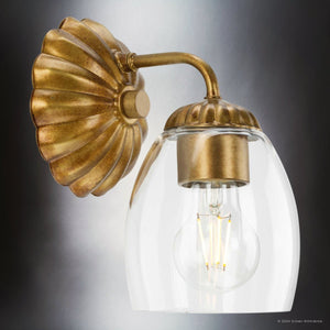 Urban Ambiance - Bath Light - UHP5061 French Country Indoor Bath Light, 8 - 1/2''H x 6 - 5/8