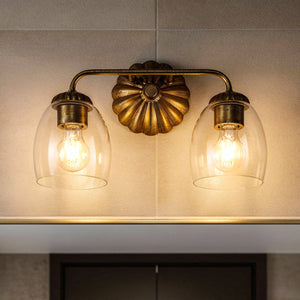 Urban Ambiance - Bath Light - UHP5063 French Country Indoor Bath Light, 8-1/2''H x 6-5/8