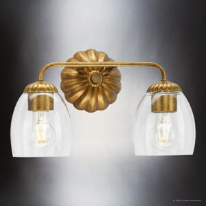 Urban Ambiance - Bath Light - UHP5063 French Country Indoor Bath Light, 8 - 1/2''H x 6 - 5/8
