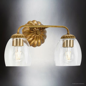 Urban Ambiance - Bath Light - UHP5063 French Country Indoor Bath Light, 8 - 1/2''H x 6 - 5/8